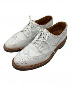 Tricker'sトリッカーズ）の古着「ウィングチップシューズ」｜ホワイト