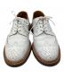 中古・古着 Tricker's (トリッカーズ) ウィングチップシューズ ホワイト サイズ:26ｃｍ：17000円