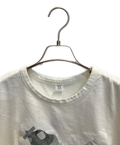 Y's（ワイズ）Y's (ワイズ) 半袖Tシャツ ホワイト サイズ:Mの古着・服飾アイテム