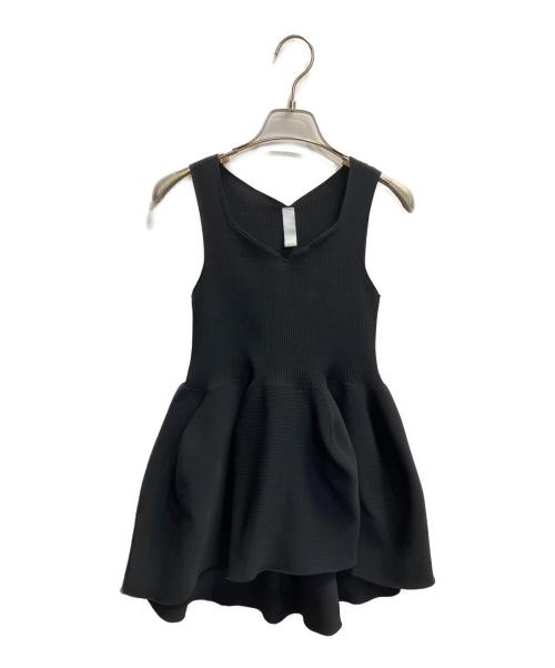 CFCL（シーエフシーエル）CFCL (シーエフシーエル) POTTERY SLEEVELESS TOP ブラック サイズ:FREEの古着・服飾アイテム