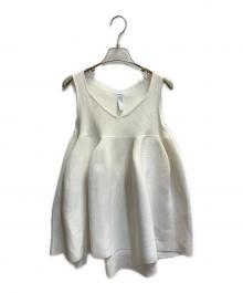CFCL（シーエフシーエル）の古着「POTTERY SLEEVELESS TOP」｜ホワイト