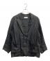 MARKA（マーカ）の古着「LINEN HERRINGBONE STROLL AROUND JACKET」｜ブラック