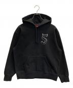 SUPREMEシュプリーム）の古着「プルオーバーパーカー」｜ブラック