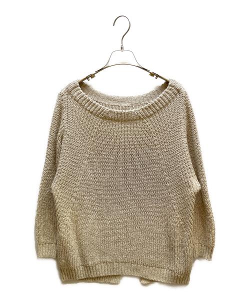 MUSE de Deuxieme Classe（ミューズ ドゥーズィエム クラス）MUSE de Deuxieme Classe (ミューズ ドゥーズィエム クラス) 厚手ニット ベージュ サイズ:不明の古着・服飾アイテム