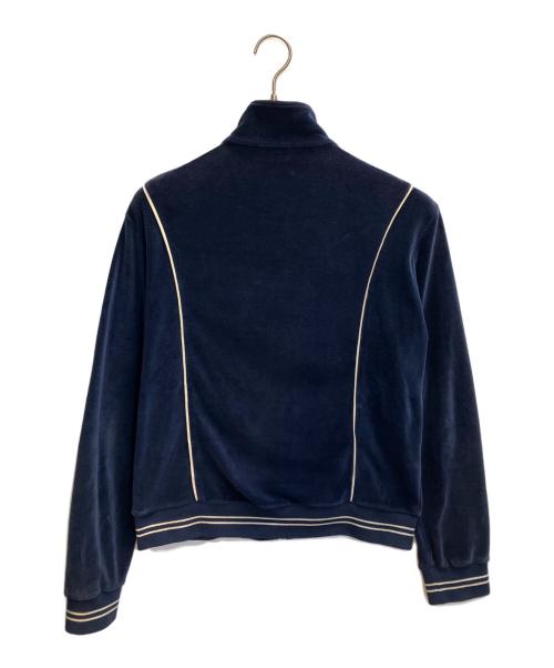 CELINE（セリーヌ）CELINE (セリーヌ) トリンオフベルベットトラックジャケット ブルー サイズ:XSの古着・服飾アイテム