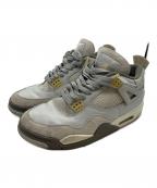 NIKEナイキ）の古着「ハイカットスニーカー」｜ホワイト×ベージュ