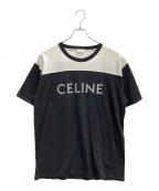 CELINEセリーヌ）の古着「半袖カットソー」｜ブラック