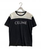 CELINEセリーヌ）の古着「半袖カットソー」｜ブラック