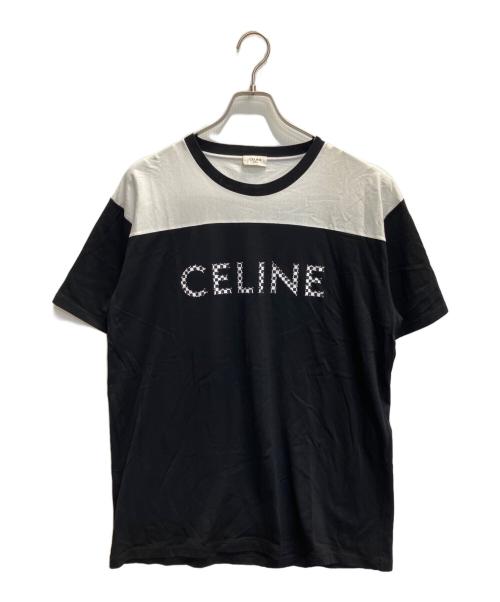 CELINE（セリーヌ）CELINE (セリーヌ) 半袖カットソー ブラック サイズ:Lの古着・服飾アイテム