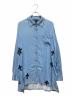 CHROME HEARTS（クロムハーツ）の古着「Y NOT Mahal Kita Denim Shirt」｜ブルー