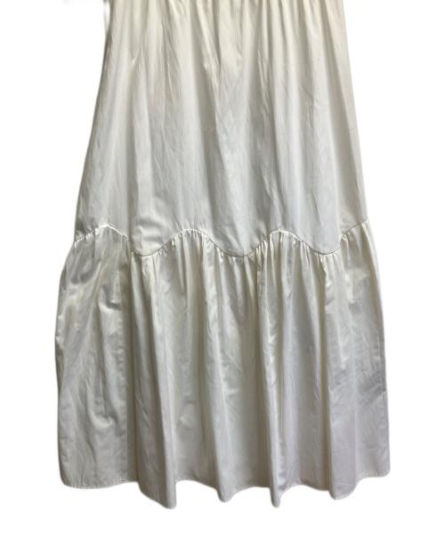 CELFORD（セルフォード）CELFORD (セルフォード) 半袖ワンピース ホワイト サイズ:Mの古着・服飾アイテム