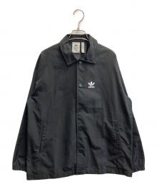 adidas（アディダス）の古着「アディカラー クラシックス トレフォイル コーチジャケット」｜ブラック