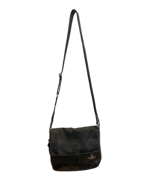 Vivienne Westwood（ヴィヴィアンウエストウッド）Vivienne Westwood (ヴィヴィアンウエストウッド) ショルダーバッグ ブラウン×ブラック サイズ:FREEの古着・服飾アイテム