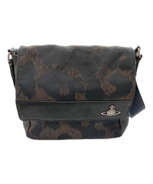 Vivienne Westwood（ヴィヴィアンウエストウッド）Vivienne Westwood (ヴィヴィアンウエストウッド) ショルダーバッグ ブラウン×ブラック サイズ:FREEの古着・服飾アイテム