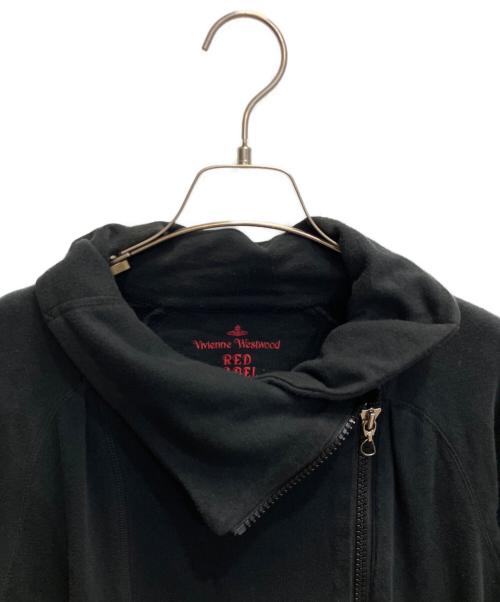 Vivienne Westwood RED LABEL（ヴィヴィアンウエストウッドレッドレーベル）Vivienne Westwood RED LABEL (ヴィヴィアンウエストウッドレッドレーベル) ジップジャケット ブラック サイズ:2の古着・服飾アイテム
