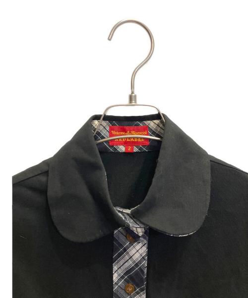 Vivienne Westwood RED LABEL（ヴィヴィアンウエストウッドレッドレーベル）Vivienne Westwood RED LABEL (ヴィヴィアンウエストウッドレッドレーベル) ノースリーブシャツ ブラック サイズ:2の古着・服飾アイテム