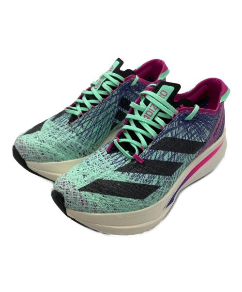 adidas（アディダス）adidas (アディダス) ADIZERO PRIME X パープル×スカイブルー サイズ:24.5cmの古着・服飾アイテム