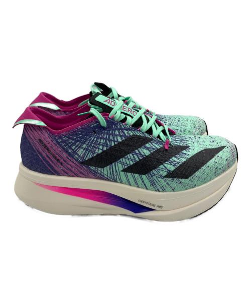 adidas（アディダス）adidas (アディダス) ADIZERO PRIME X パープル×スカイブルー サイズ:24.5cmの古着・服飾アイテム