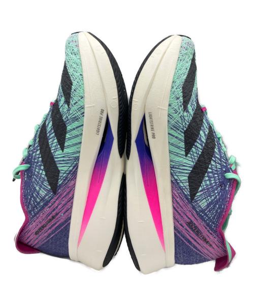adidas（アディダス）adidas (アディダス) ADIZERO PRIME X パープル×スカイブルー サイズ:24.5cmの古着・服飾アイテム