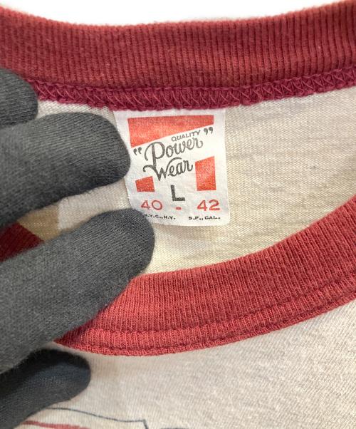 POWER WEAR（パワーウェア）POWER WEAR (パワーウェア) 半袖カットソー グレー サイズ:Lの古着・服飾アイテム