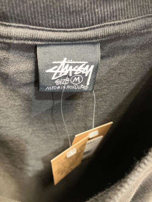 stussy（ステューシー）stussy (ステューシー) 半袖カットソー グレー サイズ:Mの古着・服飾アイテム