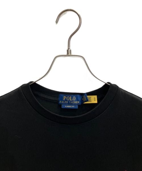 POLO RALPH LAUREN（ポロ・ラルフローレン）POLO RALPH LAUREN (ポロ・ラルフローレン) 半袖カットソー ブラック サイズ:Mの古着・服飾アイテム