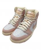 NIKEナイキ）の古着「Nike Women's Air Jordan 1 Retro High OG "Washed Pink"（ナイキ ウィメンズ エアジョーダン1 レトロ ハイ OG "ウォッシュドピンク"）」｜ピンク