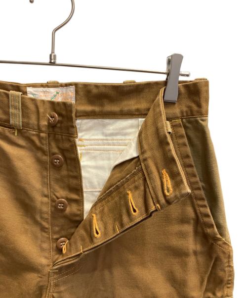 SUGAR CANE（シュガーケーン）SUGAR CANE (シュガーケーン) ダックハーフパンツ ブラウン サイズ:W32の古着・服飾アイテム