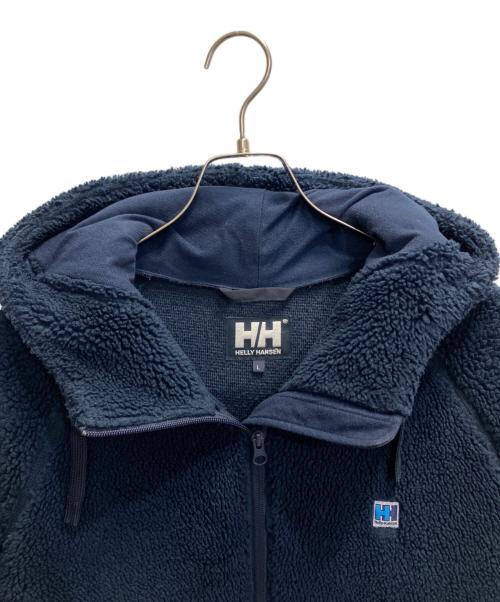 HELLY HANSEN（ヘリーハンセン）HELLY HANSEN (ヘリーハンセン) FIBERPILE HOODIE ネイビー サイズ:Lの古着・服飾アイテム
