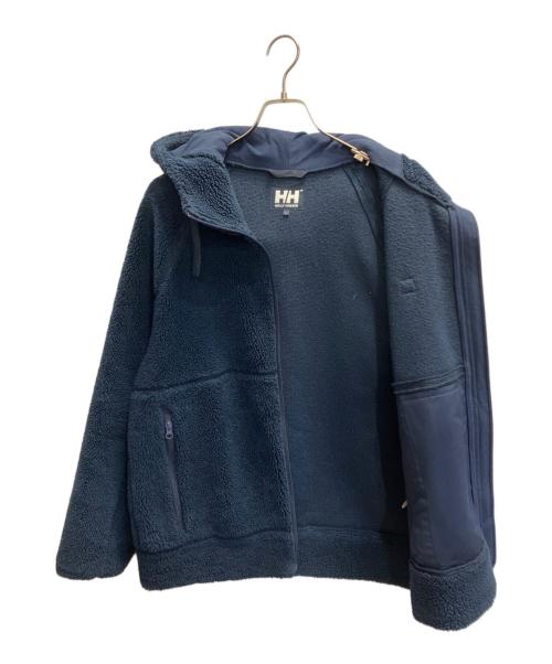 HELLY HANSEN（ヘリーハンセン）HELLY HANSEN (ヘリーハンセン) FIBERPILE HOODIE ネイビー サイズ:Lの古着・服飾アイテム