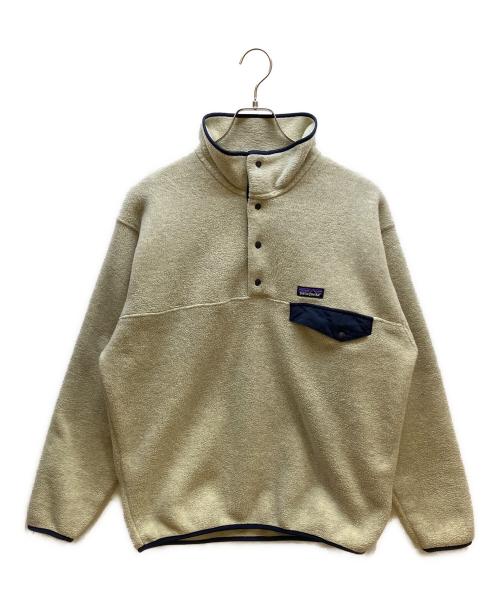 Patagonia（パタゴニア）Patagonia (パタゴニア) ライトウェイト・シンチラ・スナップT・プルオーバー アイボリー サイズ:Mの古着・服飾アイテム