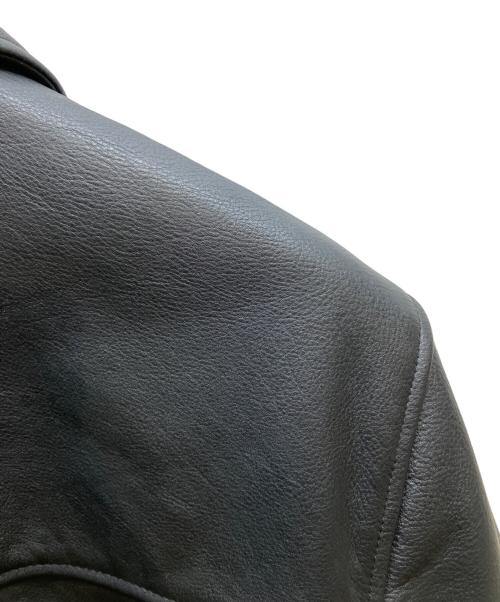 GAP（ギャップ）GAP (ギャップ) レザーカーコート ブラック サイズ:Sの古着・服飾アイテム