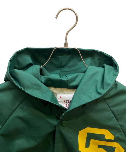 STANDARD CALIFORNIA（スタンダードカリフォルニア）STANDARD CALIFORNIA (スタンダードカリフォルニア) コーチジャケット グリーン サイズ:Mの古着・服飾アイテム
