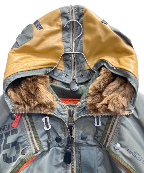 AVIREX（アヴィレックス）AVIREX (アヴィレックス) MA-1 REMODEL MARK2 オリーブ サイズ:2XLの古着・服飾アイテム