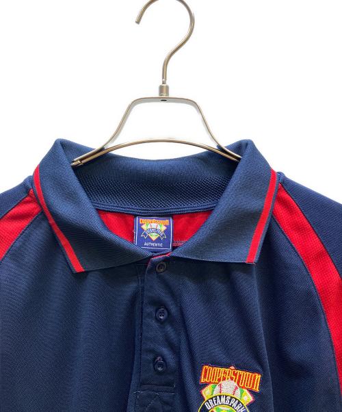 Cooperstown（クーパーズタウン）Cooperstown (クーパーズタウン) ポロシャツ ネイビー サイズ:XXLの古着・服飾アイテム
