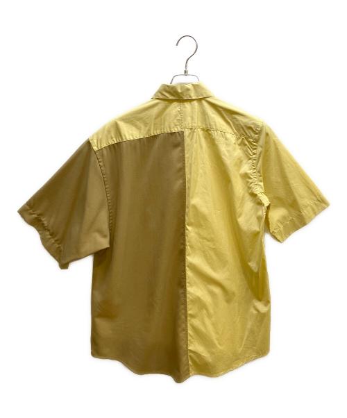 MARNI（マルニ）MARNI (マルニ) 半袖シャツ イエロー×ブラウン サイズ:44の古着・服飾アイテム