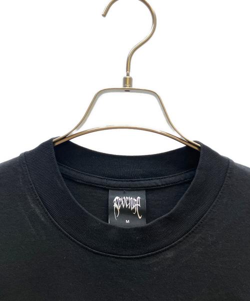 REVENGE（リベンジ）REVENGE (リベンジ) 半袖Tシャツ ブラック サイズ:Mの古着・服飾アイテム