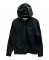 PLAY COMME des GARCONS（プレイコムデギャルソン）の古着「ジップパーカー」｜ブラック