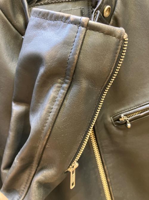 HARLEY-DAVIDSON（ハーレーダビッドソン）HARLEY-DAVIDSON (ハーレーダビッドソン) レザーライダースジャケット ブラック サイズ:Ｍの古着・服飾アイテム