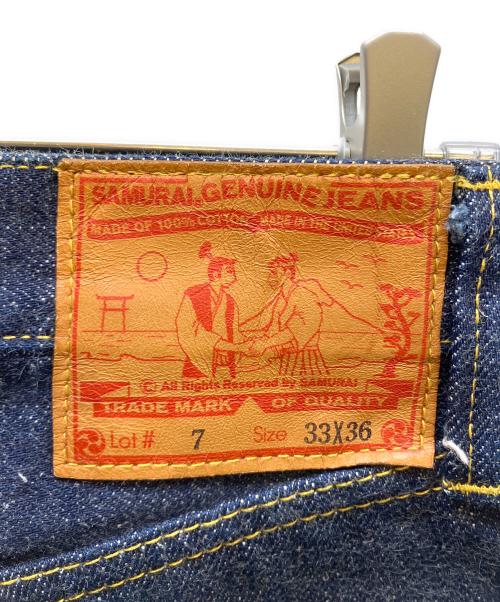 SAMURAI JEANS（サムライジーンズ）SAMURAI JEANS (サムライジーンズ) デニムパンツ インディゴ サイズ:83.5ｃｍの古着・服飾アイテム
