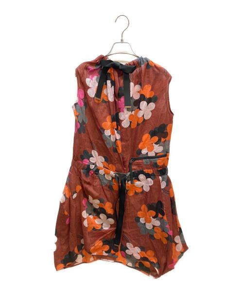 MARNI（マルニ）MARNI (マルニ) ノースリーブ・キャミソールワンピース レッド サイズ:38の古着・服飾アイテム