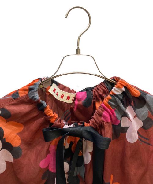 MARNI（マルニ）MARNI (マルニ) ノースリーブ・キャミソールワンピース レッド サイズ:38の古着・服飾アイテム