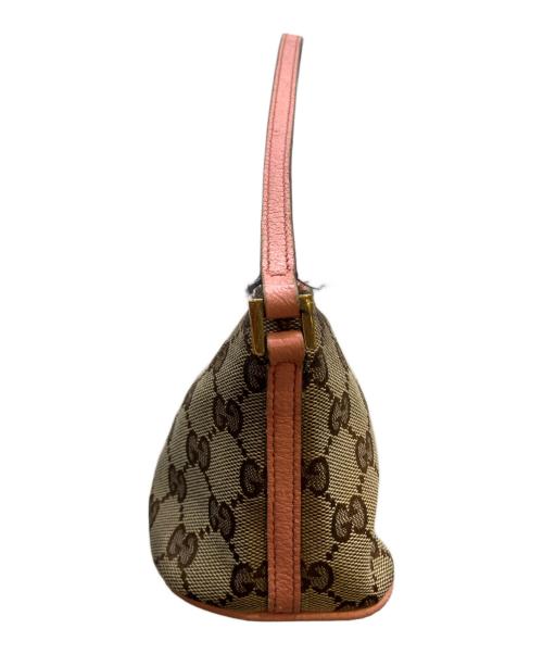 GUCCI（グッチ）GUCCI (グッチ) アクセサリーポーチ ブラウンの古着・服飾アイテム