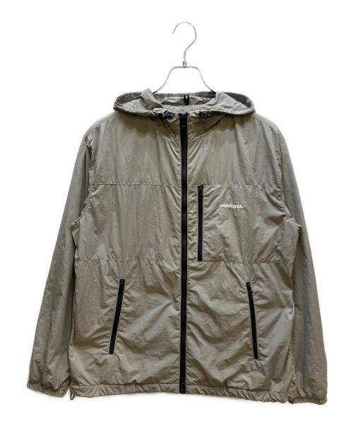mahagrid（マハグリッド）mahagrid (マハグリッド) ナイロンジャケット グレー サイズ:Sの古着・服飾アイテム
