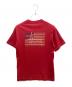 stussy (ステューシー) 半袖カットソー レッド サイズ:M：6000円