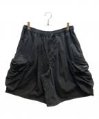 PAMパム）の古着「PAM カーゴショートパンツ」｜ブラック