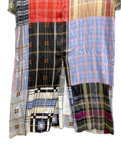 GANNI（ガニー）GANNI (ガニー) 長袖ワンピース マルチカラー サイズ:40の古着・服飾アイテム