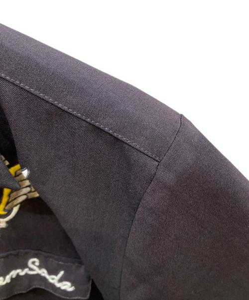 CREAM SODA（クリームソーダ）CREAM SODA (クリームソーダ) ボーリングシャツ ブラック サイズ:Mの古着・服飾アイテム