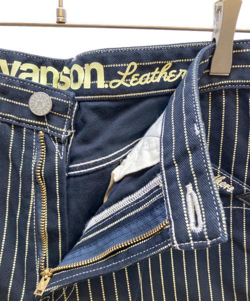 VANSON（バンソン）VANSON (バンソン) パンツ ブラック サイズ:81ｃｍの古着・服飾アイテム