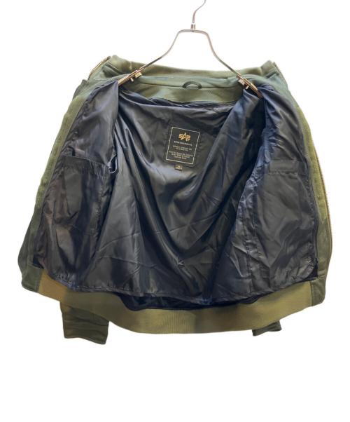 ALPHA（アルファ）ALPHA (アルファ) プロテクタージャケット オリーブ サイズ:Ｍの古着・服飾アイテム